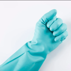15mil Green Chemical Nitrile Gloves Individual Packing